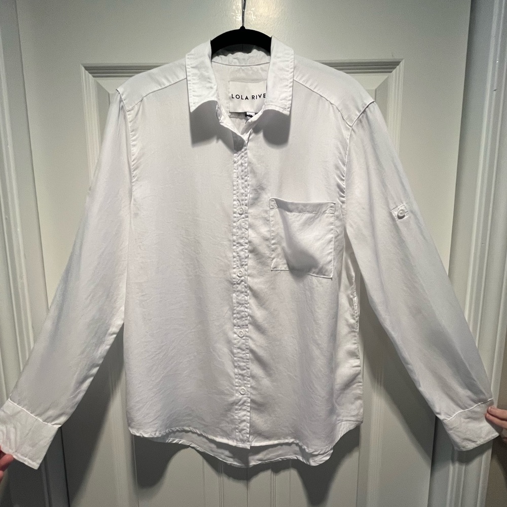 Button down Top • Lola River • Long-lasting softness • Eco Soft Technology
